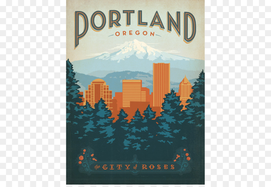 Portland，Poster PNG