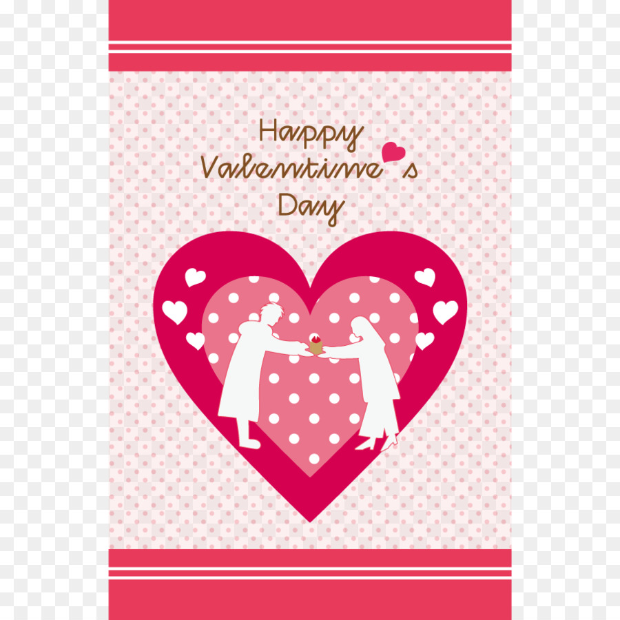 Ucapan Kartu Catatan，Hari Valentine PNG