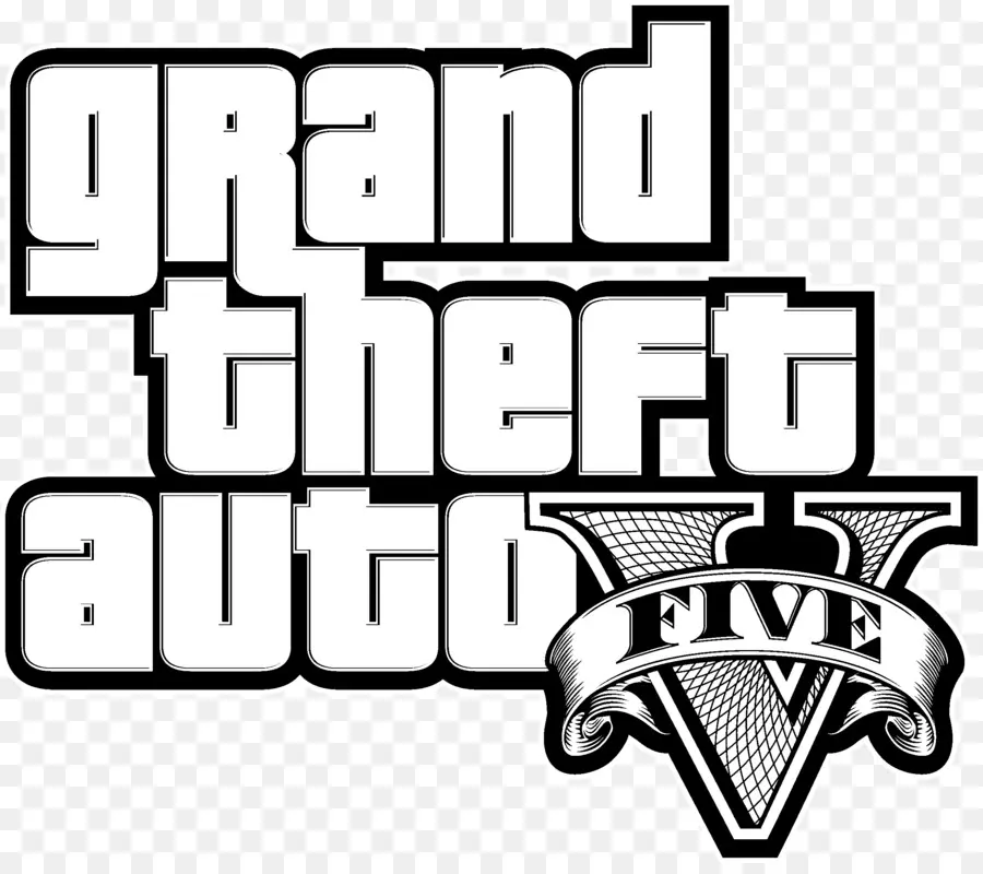 Grand Theft Auto V，Logo PNG