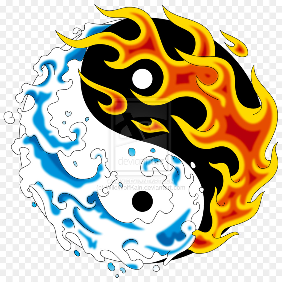 Yin Yang，Api PNG