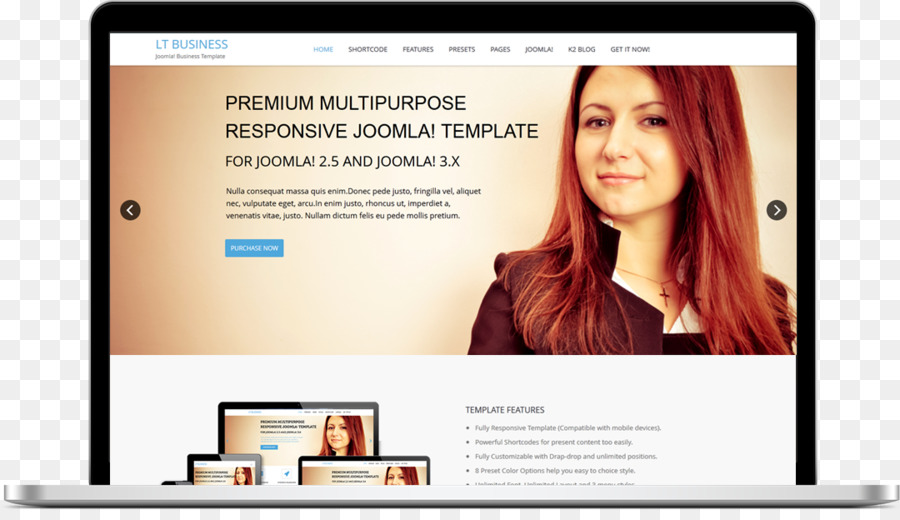 Desain Web Responsif，Profesional Joomla PNG