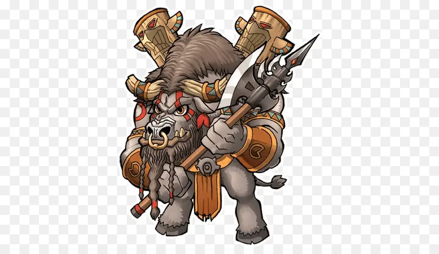 World Of Warcraft，Tauren PNG