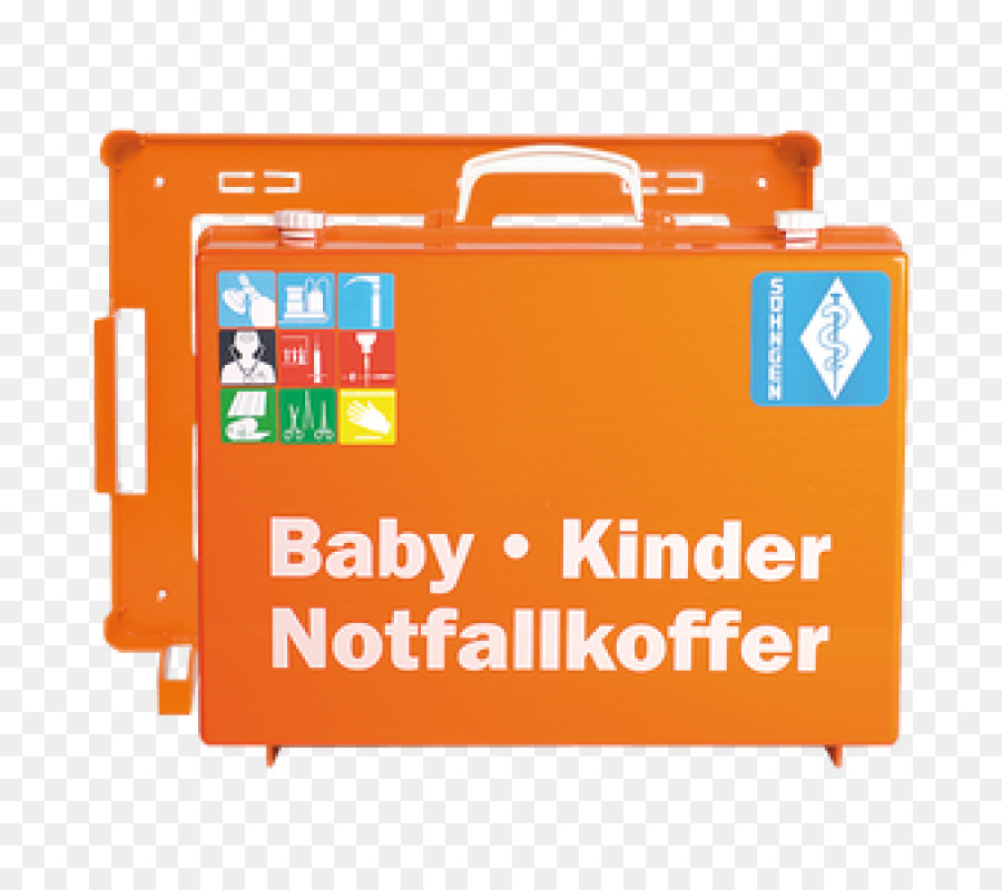 Emergency Kit Untuk Bayi Anak Anak，Söhngen Kotak Pertolongan Pertama Oranye PNG