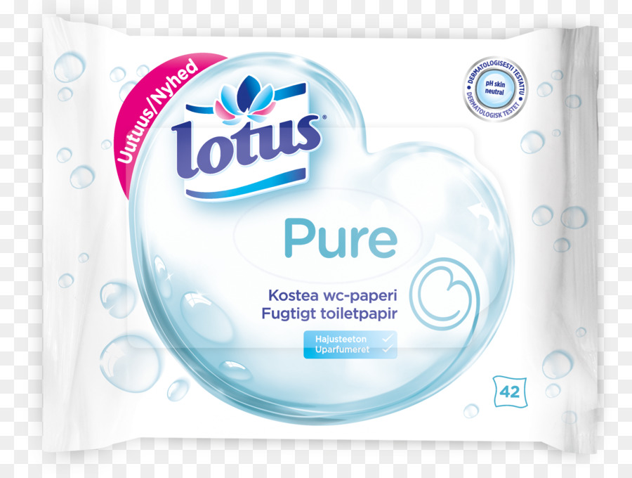 Lotus Kertas Toilet Basah，Air PNG