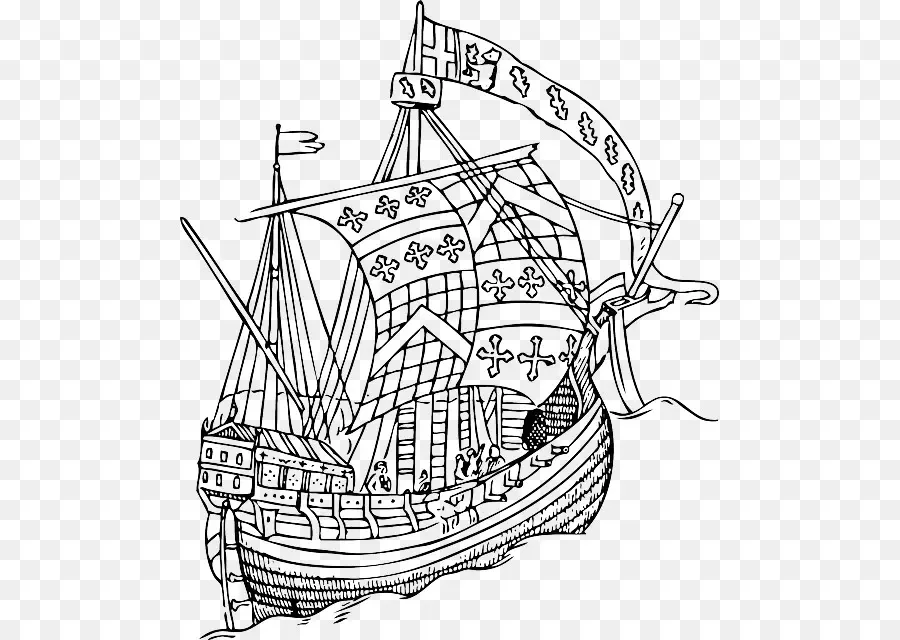 Abad Ke 15，Semua Tentang Kapal Dengan Empat Warna Piring Dan Sejumlah Besar Gambar Dan Foto PNG