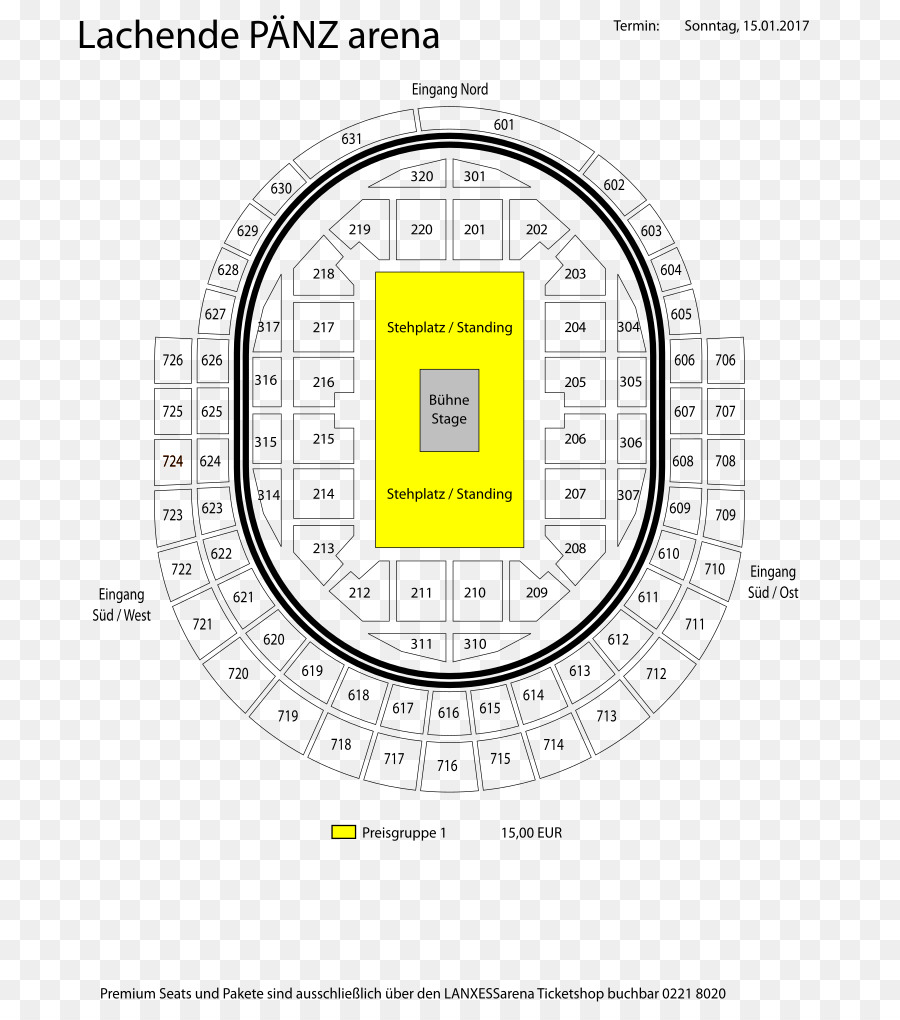 Arena Lanxess，Shania Twain Tiket PNG