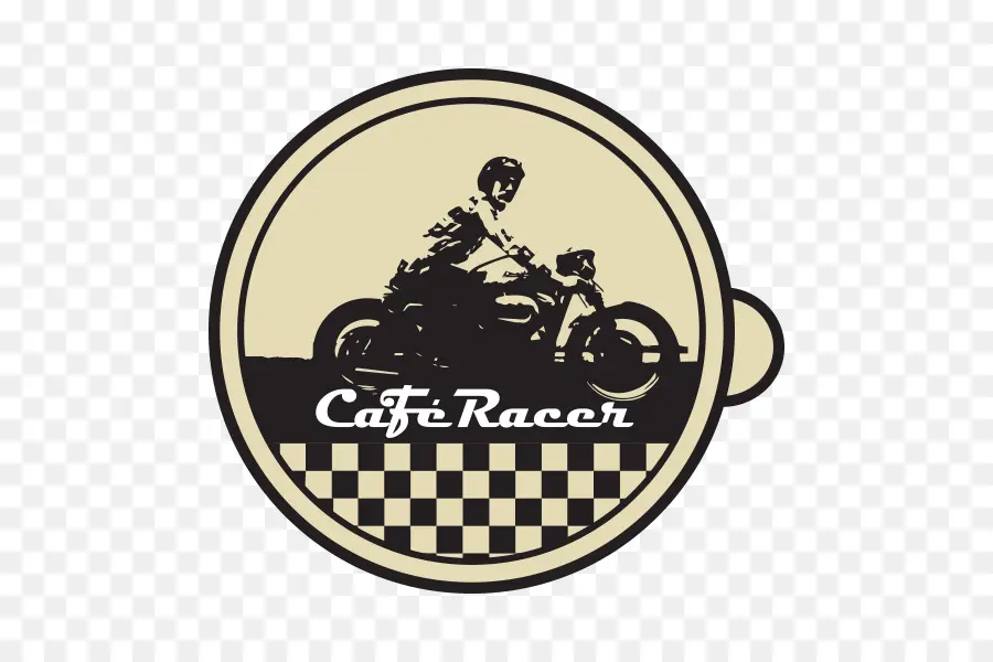 Logo Kafe Racer，Sepeda Motor PNG