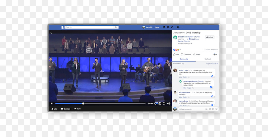 Streaming Media，Facebook Live PNG