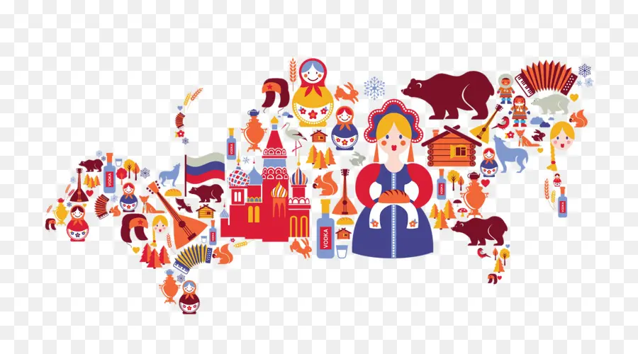 Rusia，Budaya Rusia PNG
