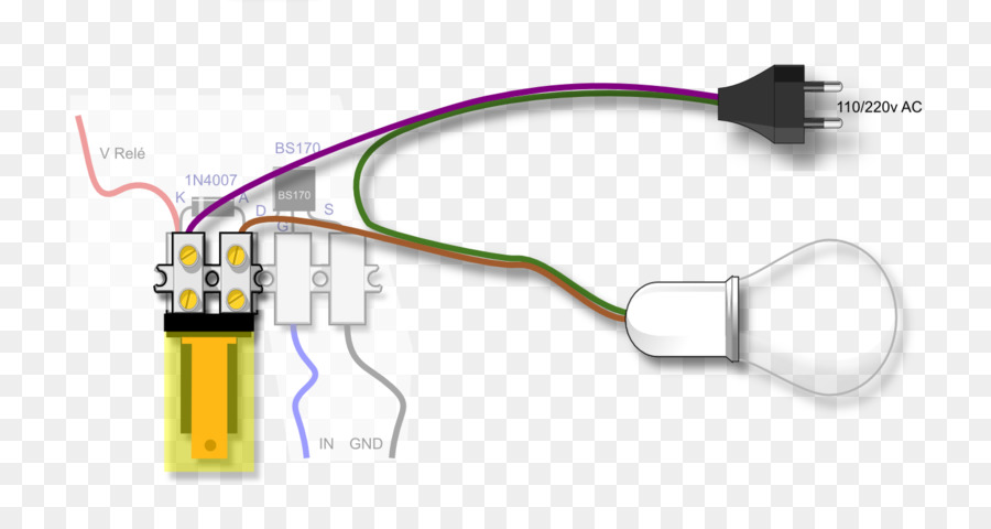 Kabel Listrik，Komponen Elektronik PNG
