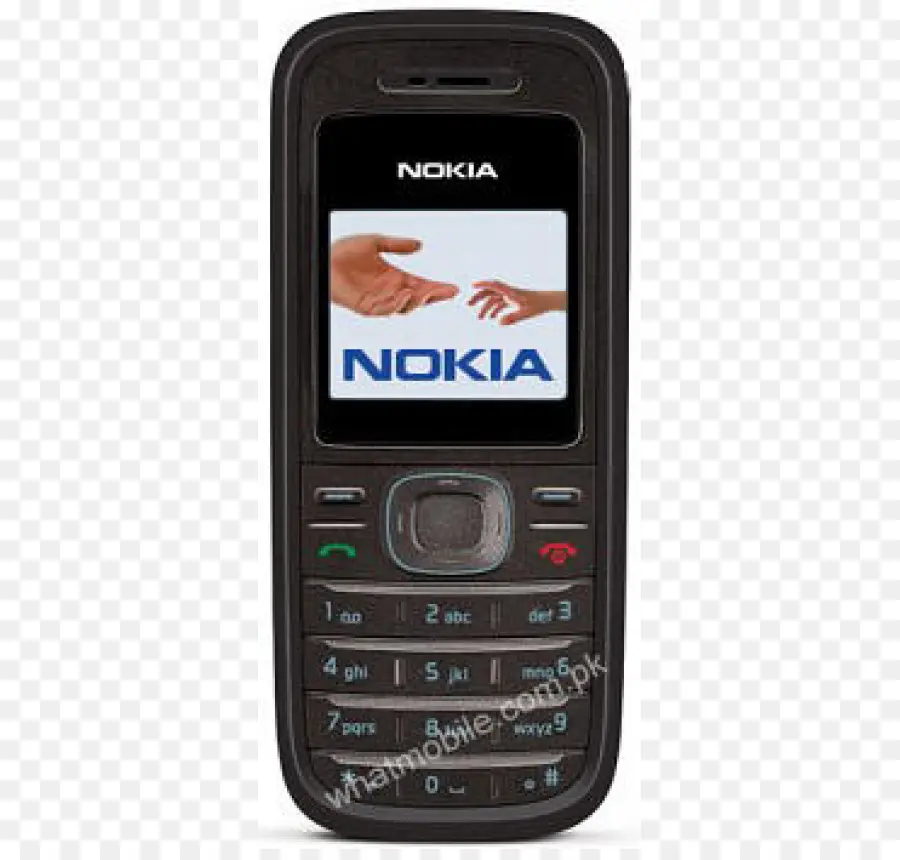 Fitur Telepon，Nokia 1208 Hitam Unlocked Gsm PNG