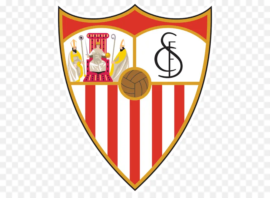 Logo Sevilla Fc，Sepak Bola PNG