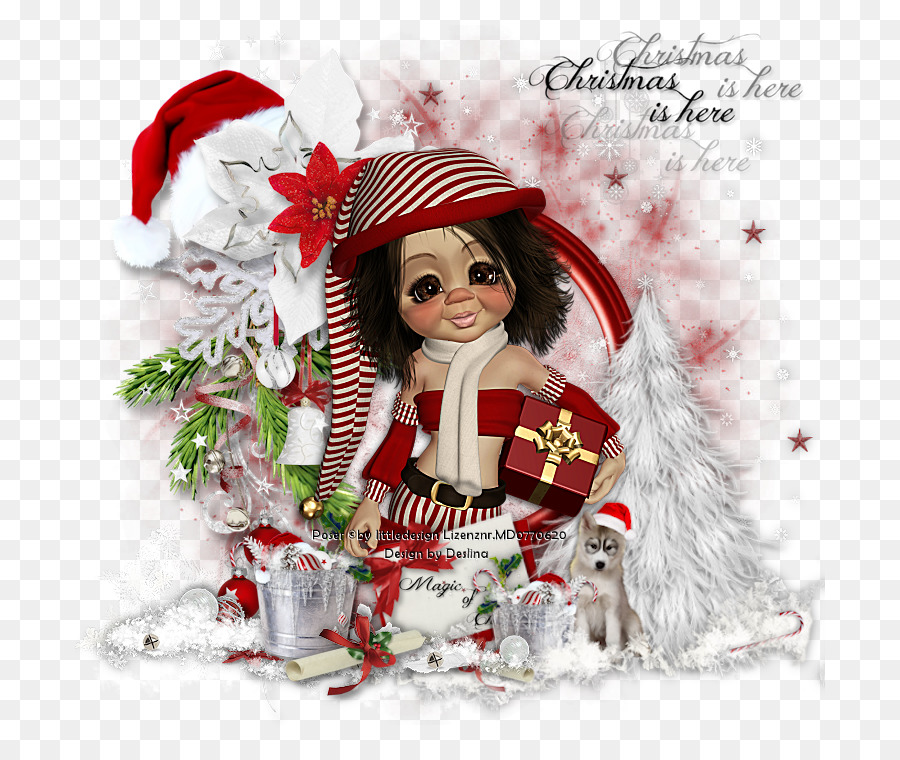 Ornamen Natal，Boneka PNG