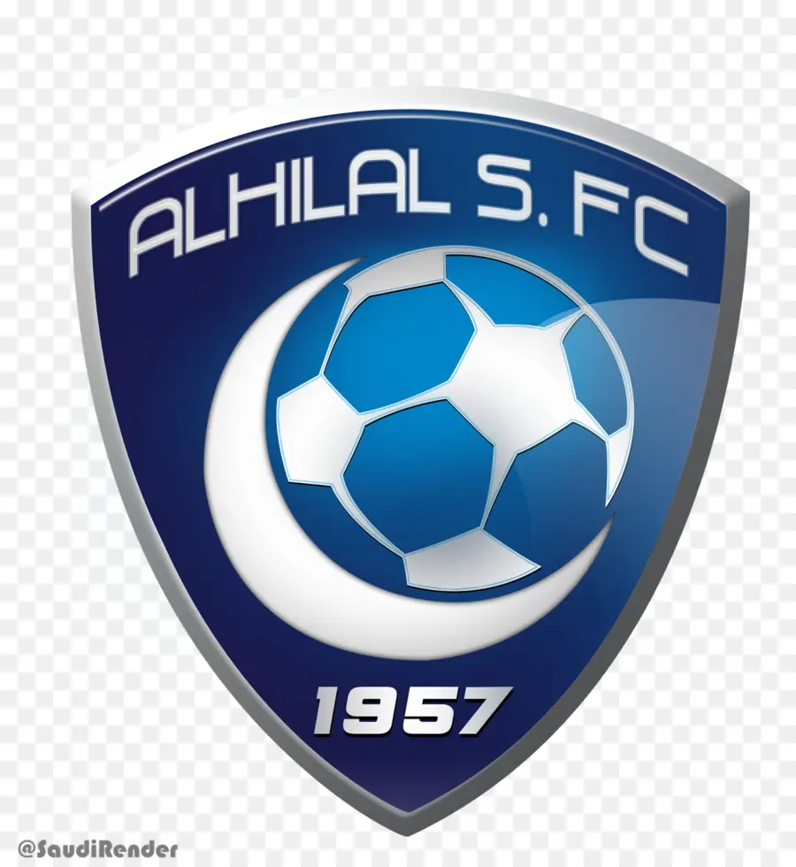 Al Hilal S F C Logo，Sepak Bola PNG