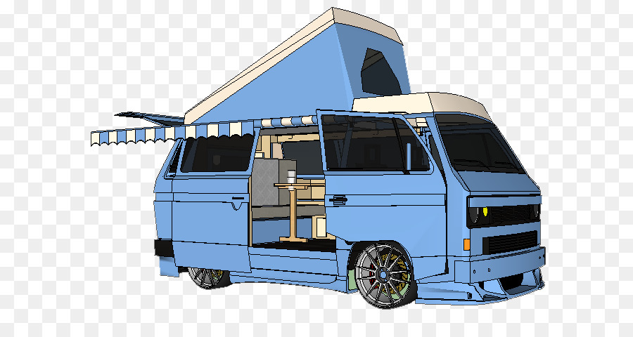 Volkswagen，Van Kompak PNG