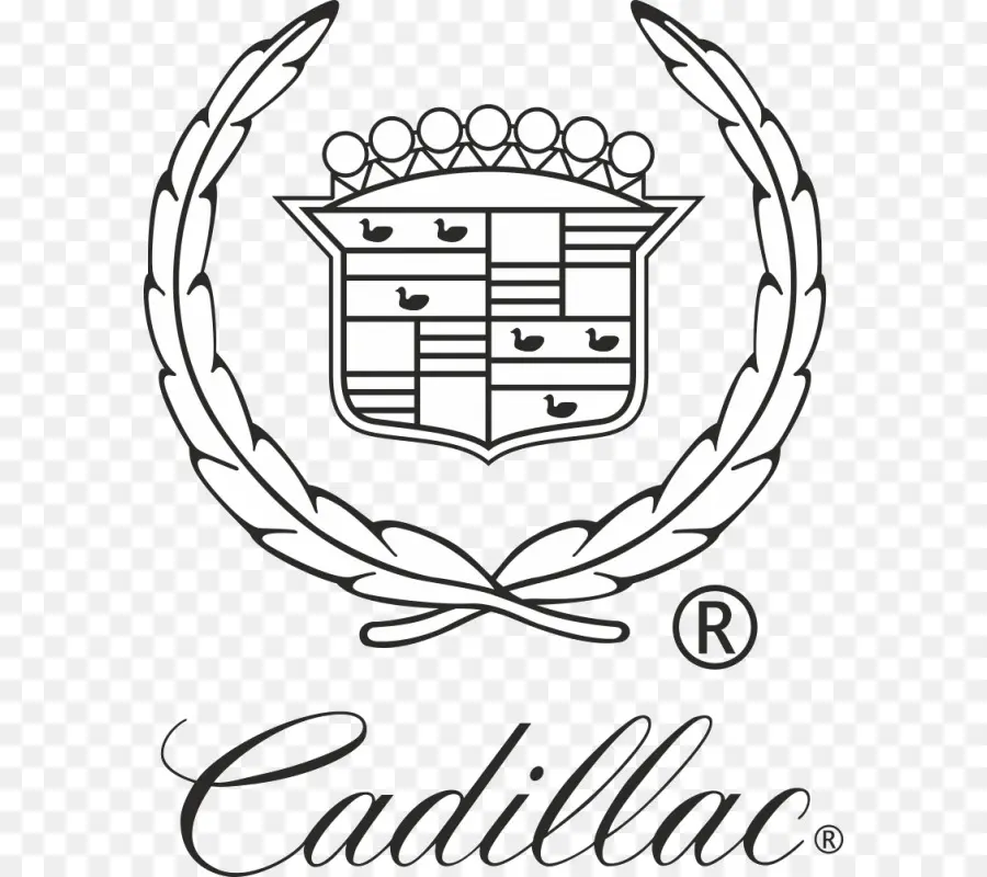 Logo Cadillac，Mobil PNG