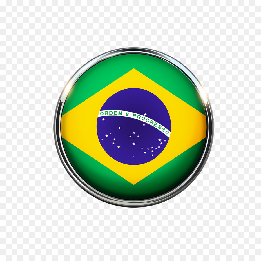 Bandeira de traçado de pincel do brasil, Vetor Premium