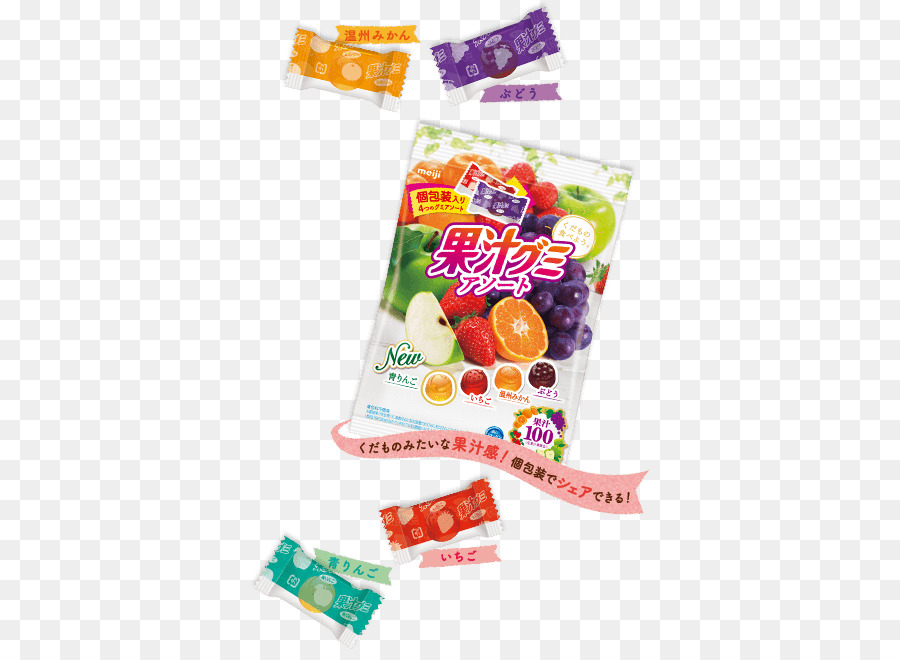 Meiji Jus Gumiasoto Paket Individu 90gx6 Tas，Makanan PNG