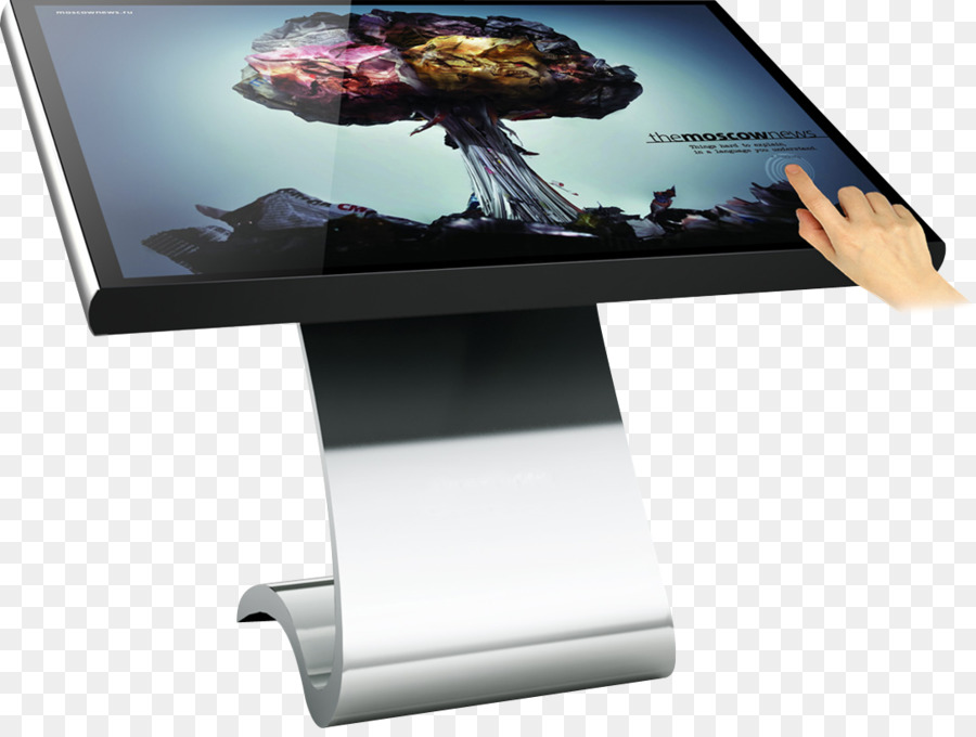 Monitor Layar Sentuh，Tangan PNG