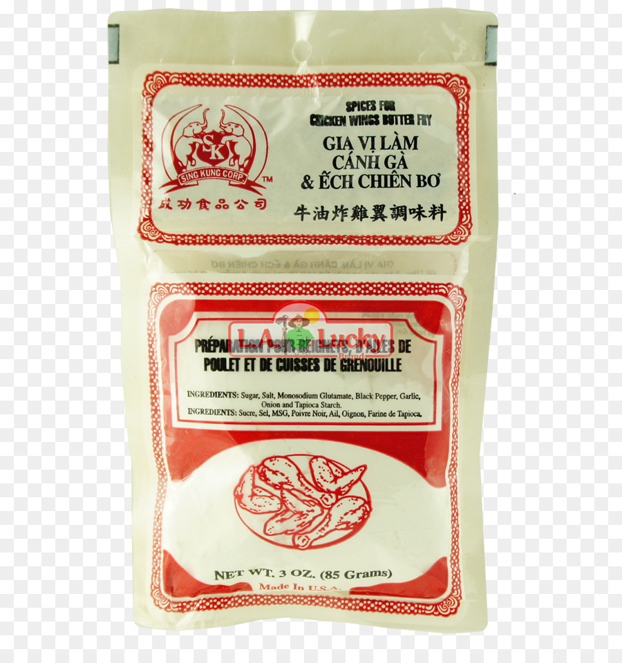 Sing Kung Sayap Ayam Mentega Rempah Rempah 3 Oz Bag，Bahan PNG