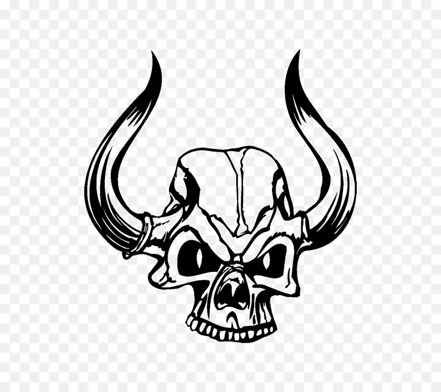 Tengkorak Dengan Helm Viking，Viking PNG