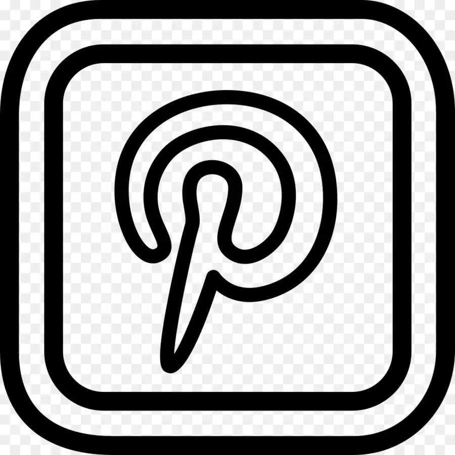 Logo Pinterest，Media Sosial PNG