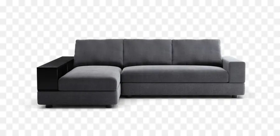 Tempat Tidur Sofa，Hitam PNG