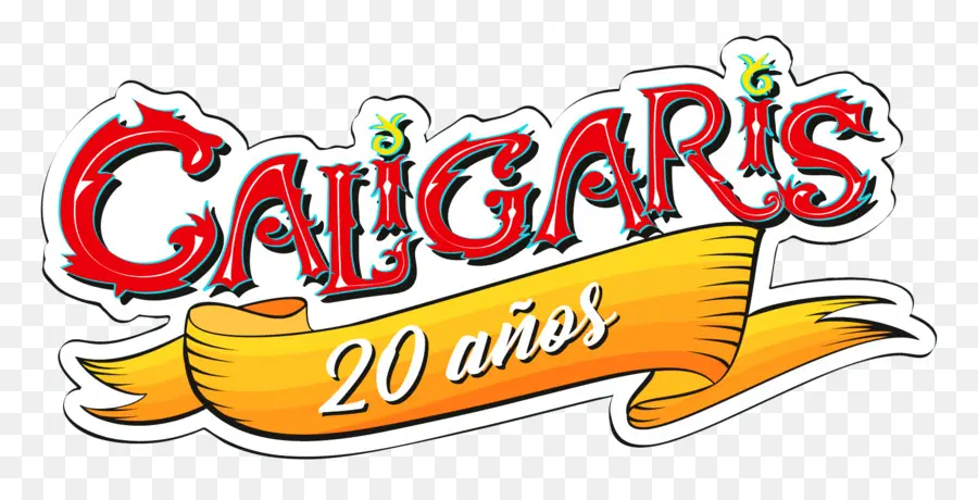 Logo Caligaris 20 Tahun，Peringatan Tahunan PNG