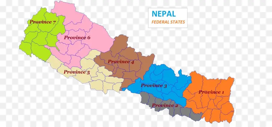 Peta Nepal，Provinsi PNG