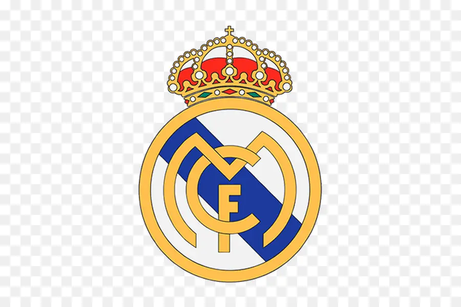 Logo Real Madrid，Sepak Bola PNG