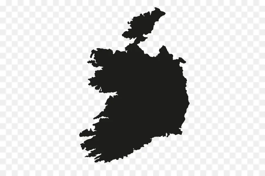 Republik Irlandia，Peta Kosong PNG