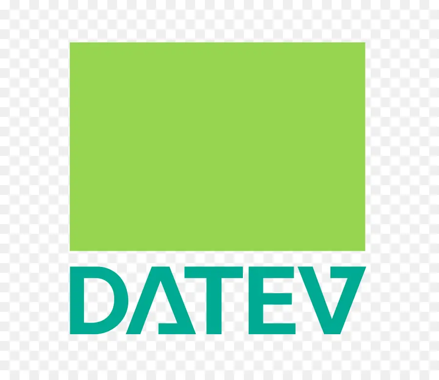 Logo Datev，Hijau PNG