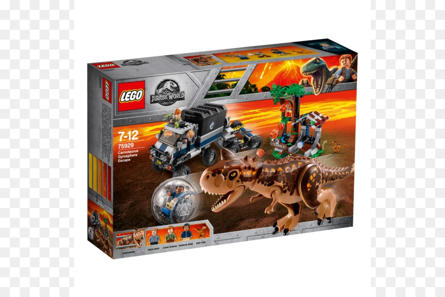Carnotaurus，Lego Jurassic Dunia PNG