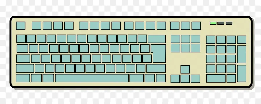 Keyboard Komputer，Persegi Panjang PNG