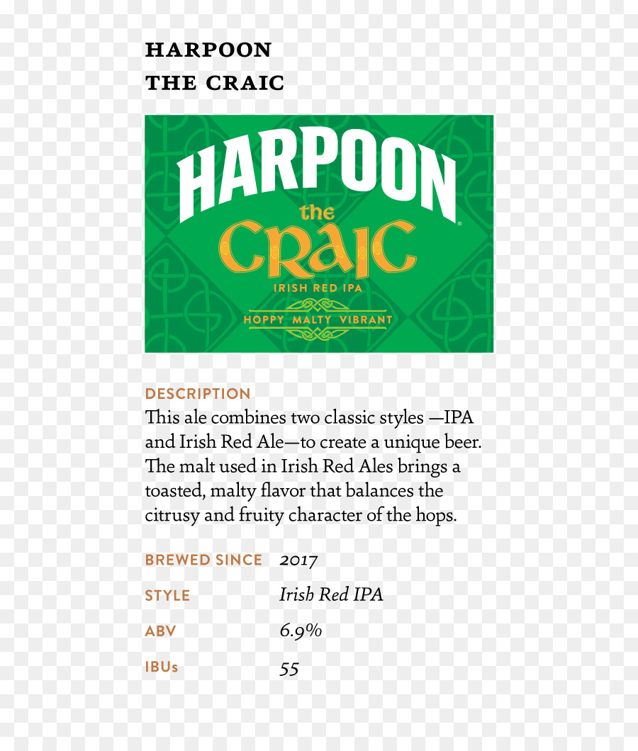 Harpoon Si Craic，Ipa PNG