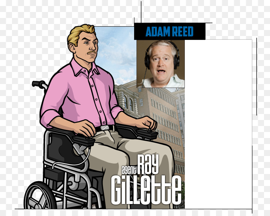 Sterling Archer，Ray Gillette PNG