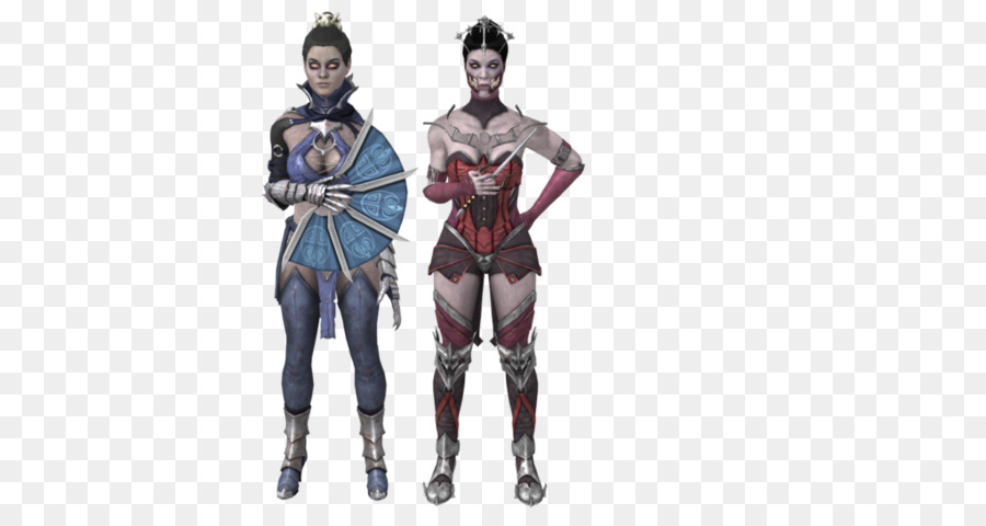 Kitana，Mileena PNG