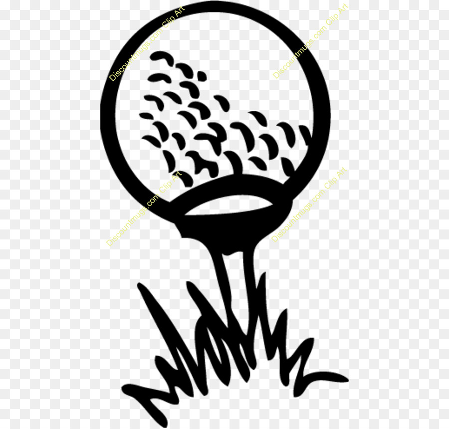 Golf Tee，Bola Golf PNG