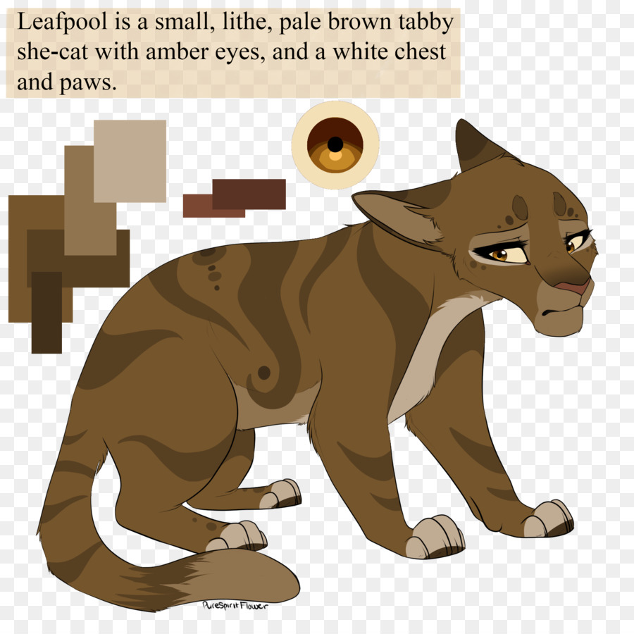 Kucing，Leafpool PNG