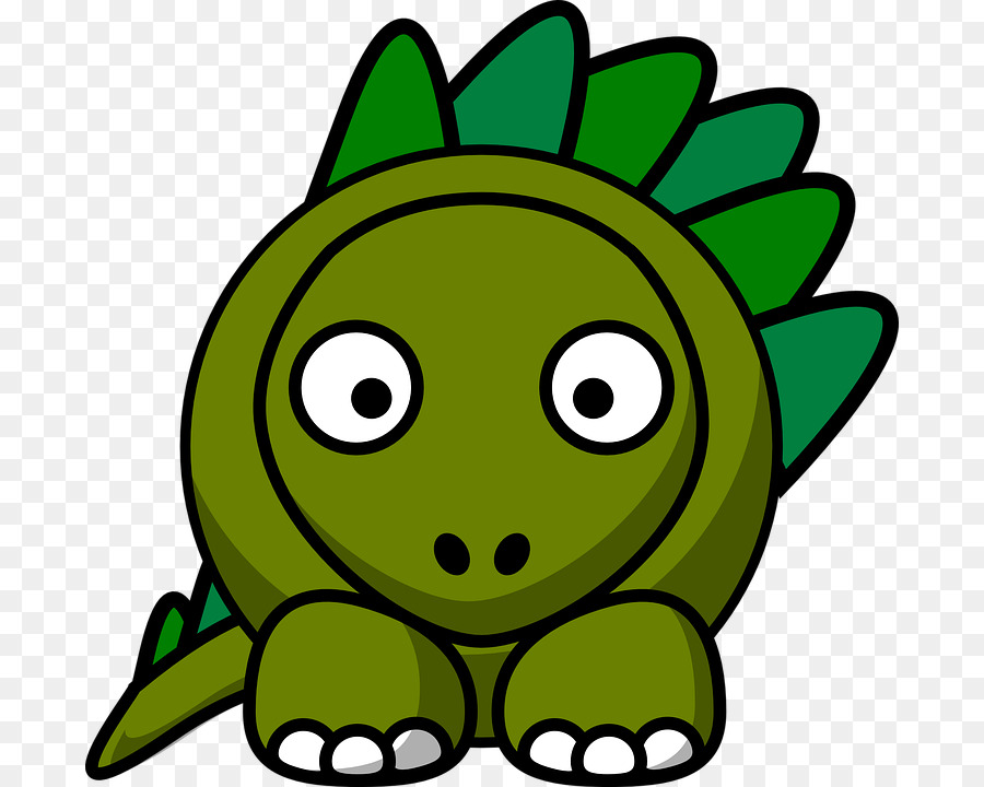 Dinosaurus Hijau，Imut Imut PNG