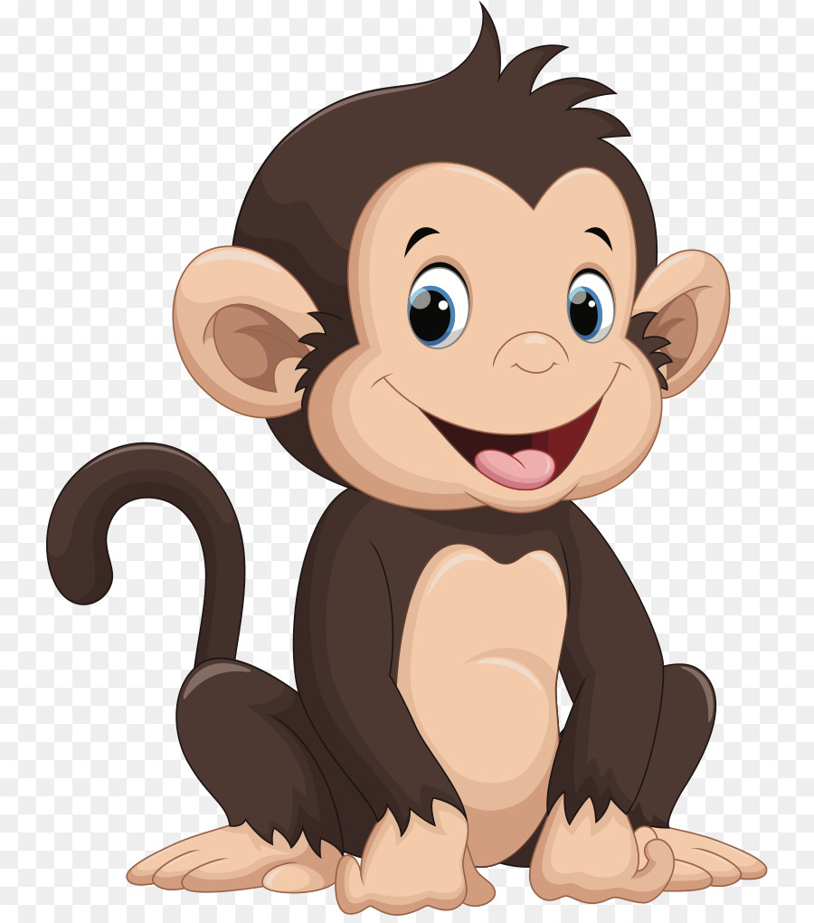 Download 100 Gambar Monyet Kartun Vektor Keren Gratis