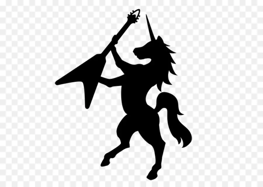 Unicorn Dengan Gitar，Unicorn PNG