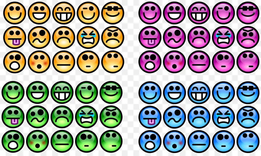 Emoji，Wajah PNG