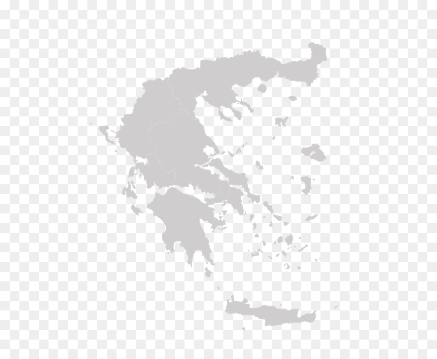 Yunani，Vektor Peta PNG