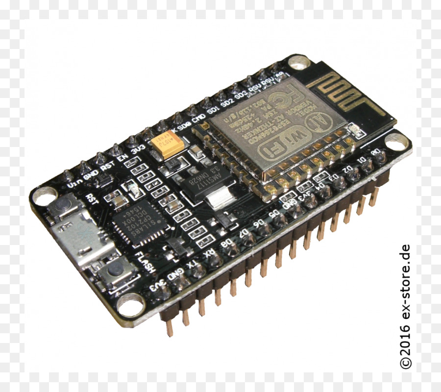 Mikrokontroler, NodeMCU, ESP8266 gambar png