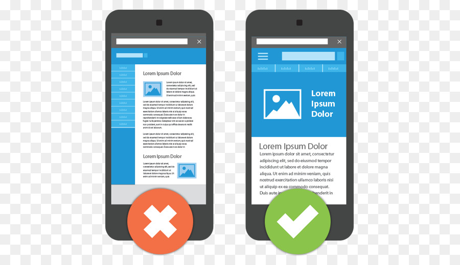 Smartphone，Desain Web Responsif PNG