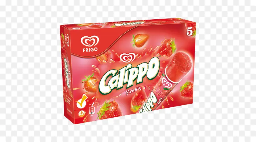 Calippo Fresa，Stroberi PNG