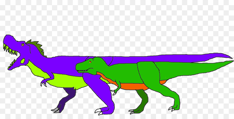 Tyrannosaurus，Velociraptor PNG