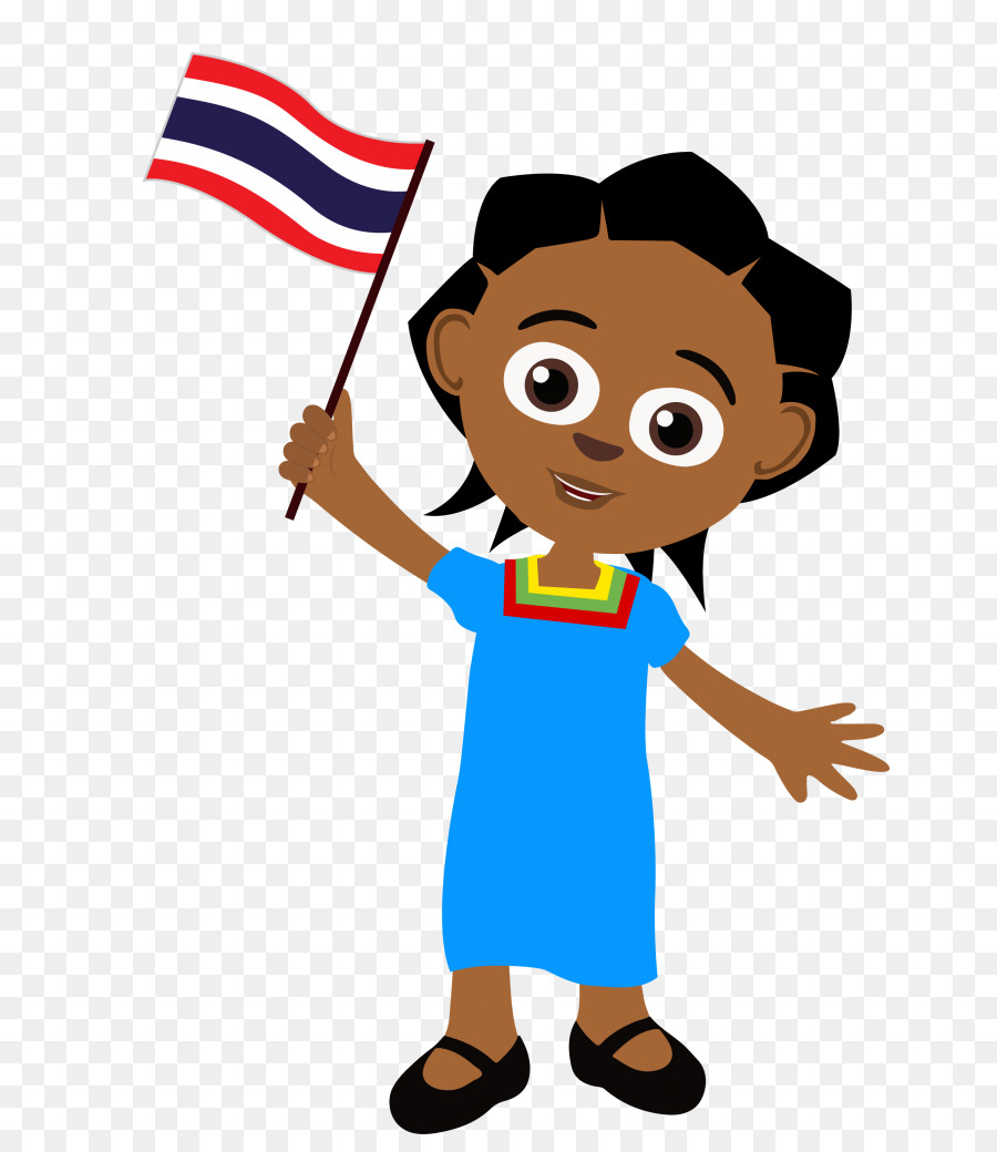 Gadis Dengan Bendera，Anak PNG