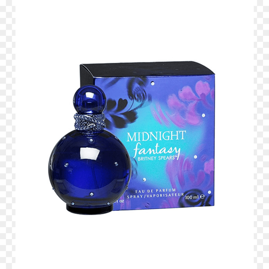 Fantasi，Britney Spears Fantasy Midnight Eau De Parfum Spray PNG